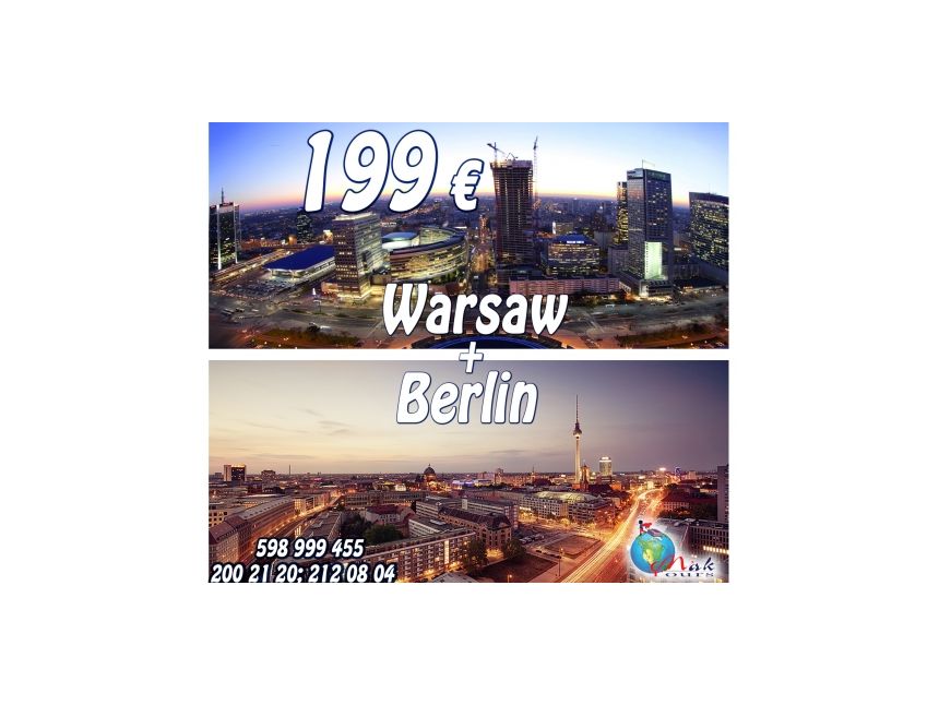 Warsaw+Berlin -  ევროდ!!! საუკეთესო შემოთავაზება Mak Tours-ისგან!