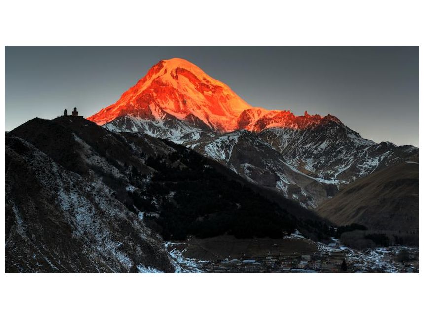 Day Tour in Kazbegi,  June,