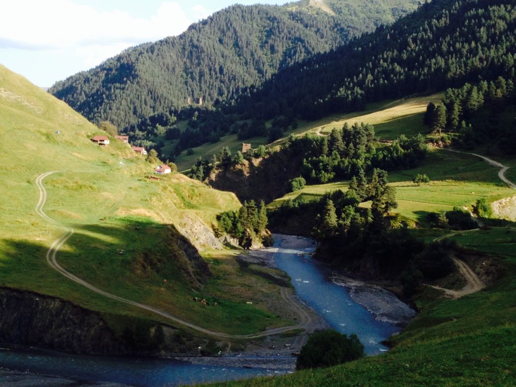 Open season. Jeep tour three days in Tusheti