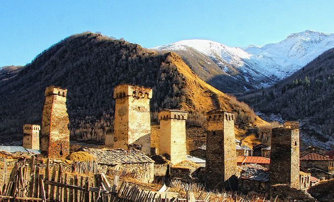 Three-day Tour:  day Kazbegi -  days in Svaneti