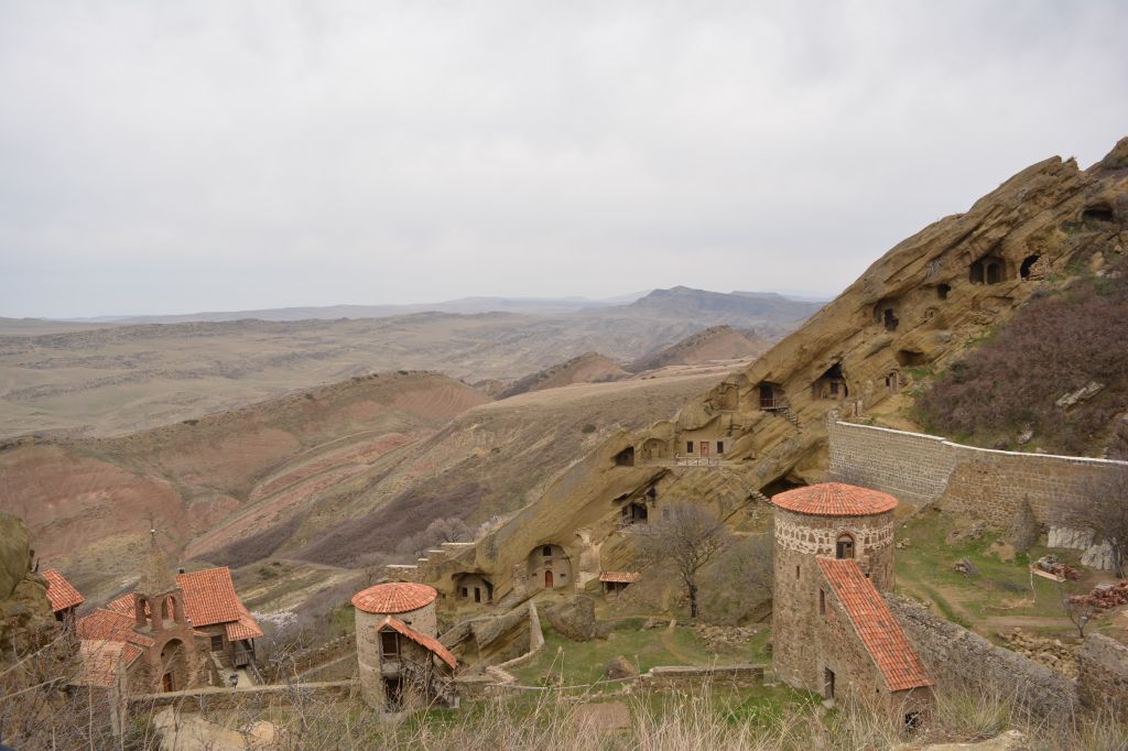 MAY , DAVID GAREJA MONASTERY COMPLEX AND NINOTSMINDA MONASTERY