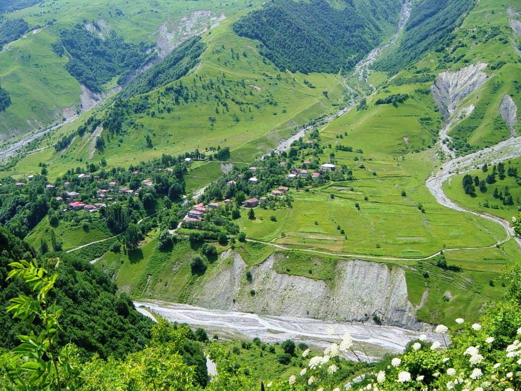 Gergeti Trinity Church -The Darial Gorge