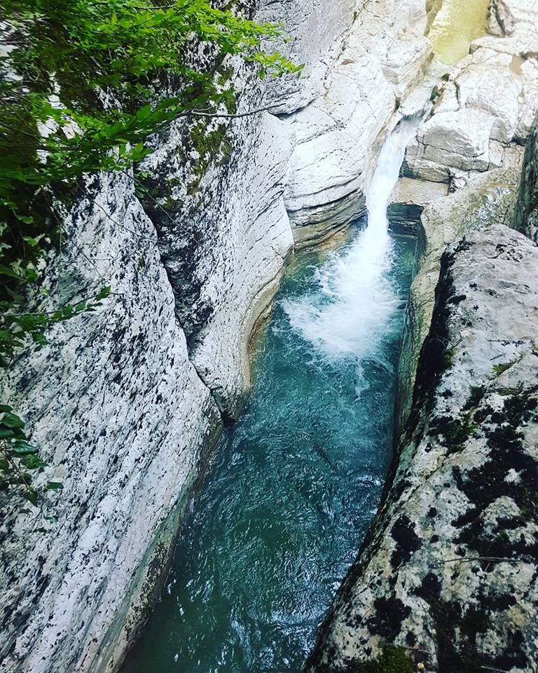 MARTVILI's CANYON, OKATSE's KANYON, kinchkha's waterfall