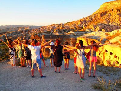 Cappadocia--Alanya  (Mediterranean sea)