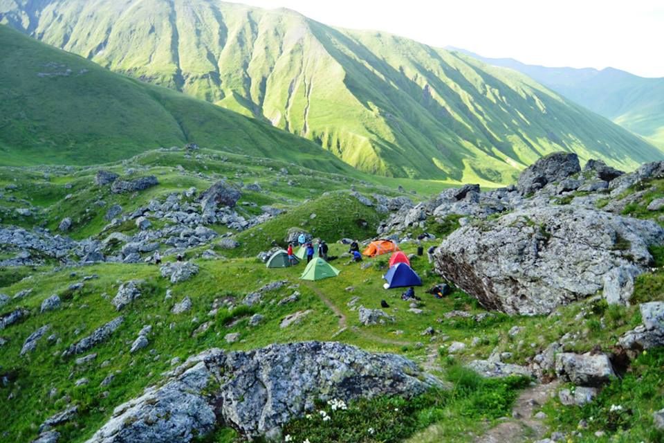 джута- казбэги,  дня в походе