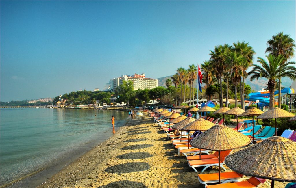 Kusadasi, Turkey  Aegean Sea  Crystalline Water and Fabulous Coast