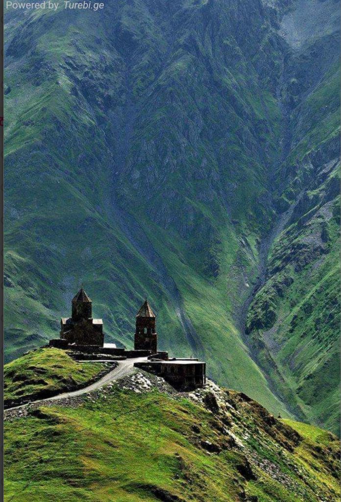 Kazbegi ... The Gergeti Trinity ...