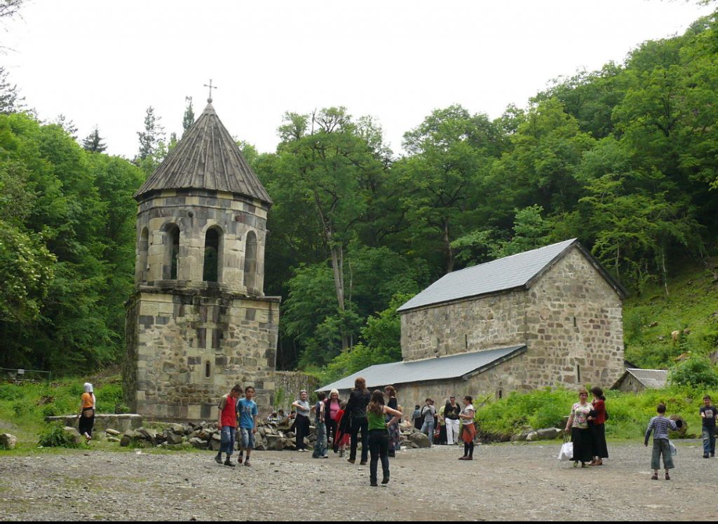 Green Monastery .. Riding in the Rabati Fortress .. Borjomi Historical Park