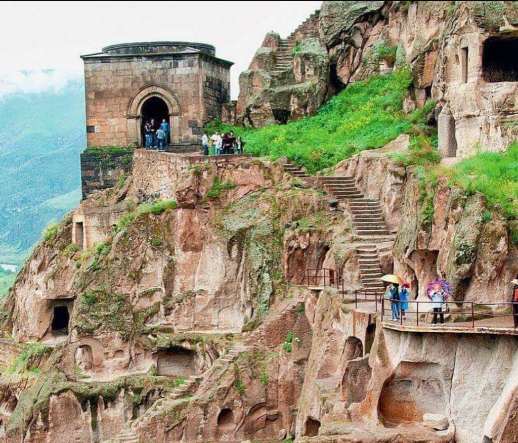 Green Monastery .. Riding in the Rabati Fortress .. Borjomi Historical Park