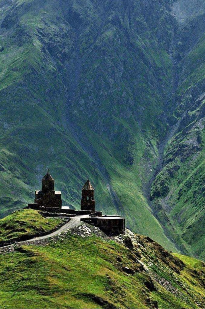 Kazbegi ... Gergeti Trinity ..anan ... Gudauri ..