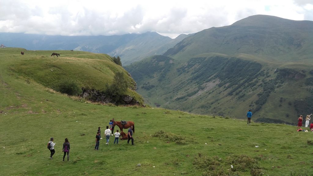 Before cooling in kazbegi