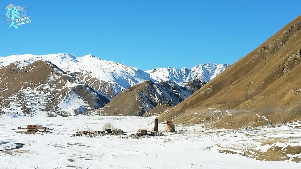 მოირონინე თოვლიანი თრუსოს ხეობა  დეკემბერს