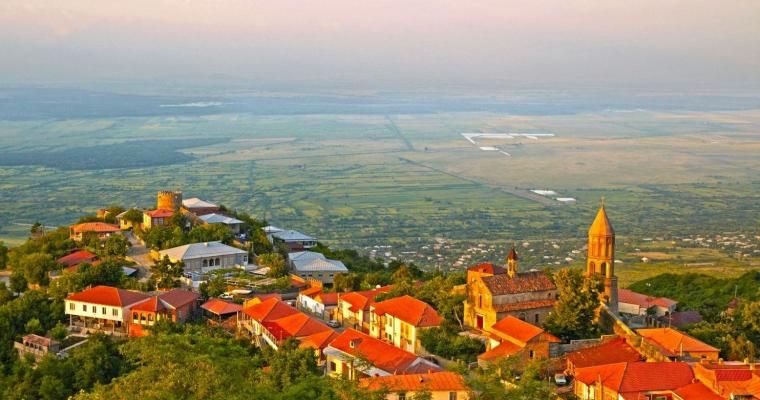 City of love Sighnaghi, Bodbe monastery, Wonderful medicinal source of sv.