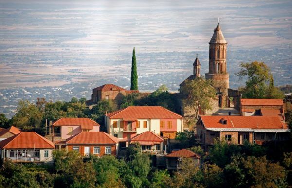 City of love Sighnaghi, Bodbe monastery, Wonderful medicinal source of sv.