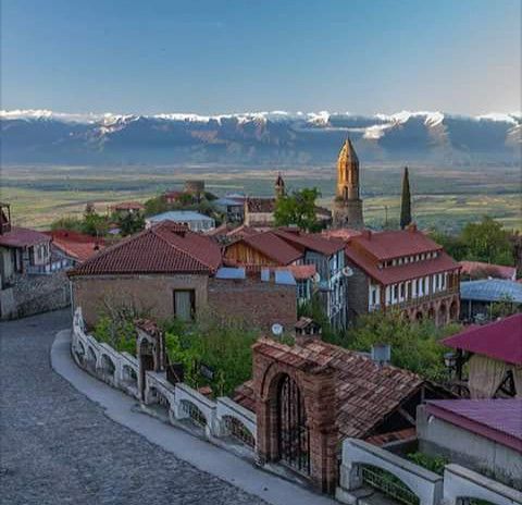 City of love Sighnaghi, Bodbe monastery, Wonderful medicinal source of sv.