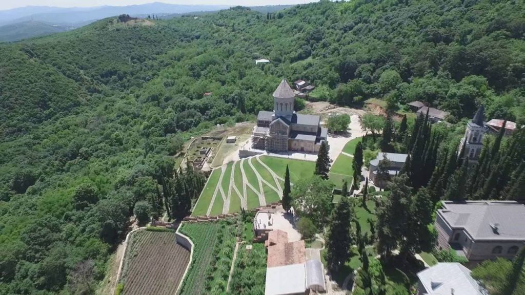 City of love Sighnaghi, Bodbe monastery, Wonderful medicinal source of sv.