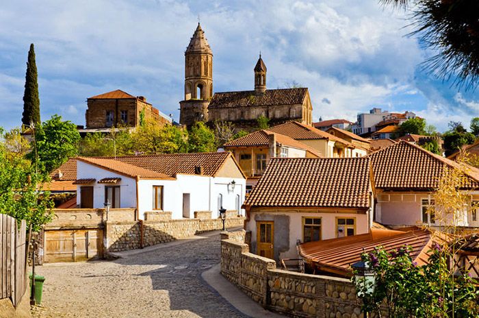 City of love Sighnaghi, Bodbe monastery, Wonderful medicinal source of sv.