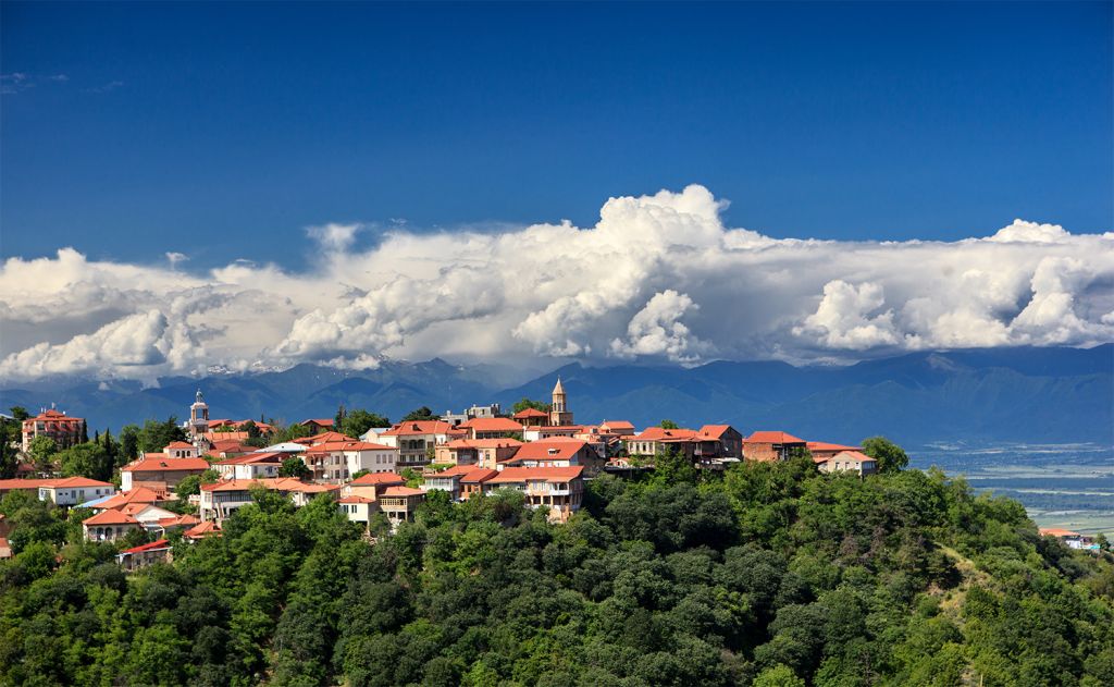 City of love Sighnaghi, Bodbe monastery, Wonderful medicinal source of sv.