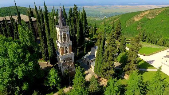 City of love Sighnaghi, Bodbe monastery, Wonderful medicinal source of sv.