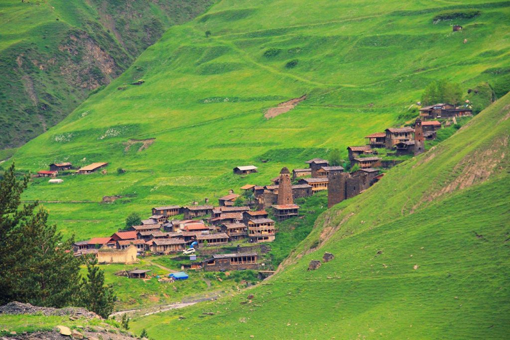 Tour in Tusheti –– August  day