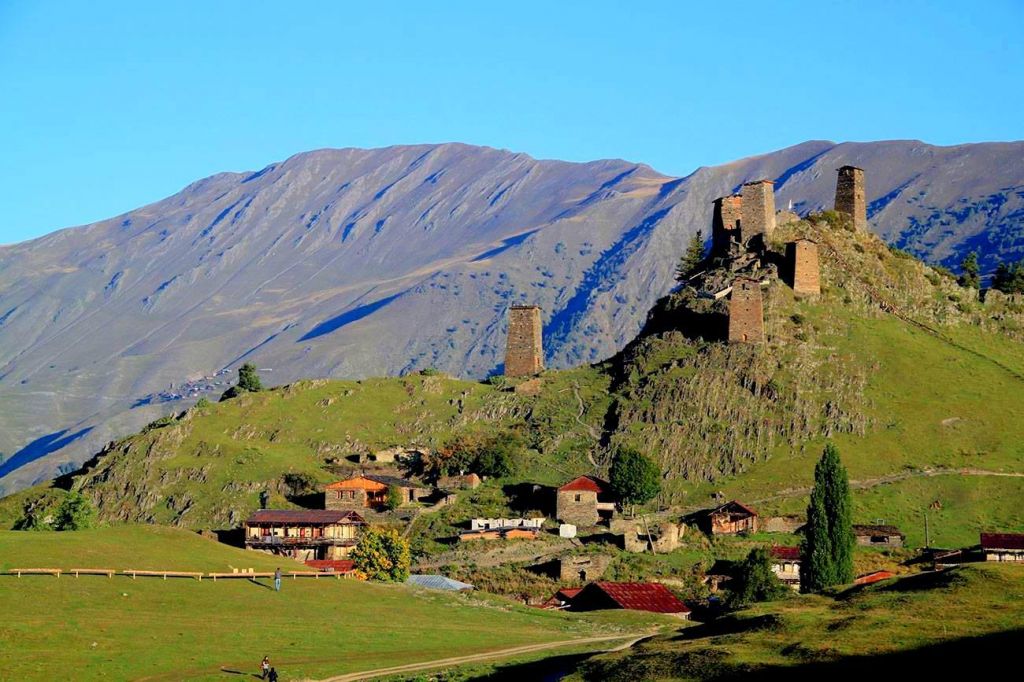 Tour in Tusheti –– August  day