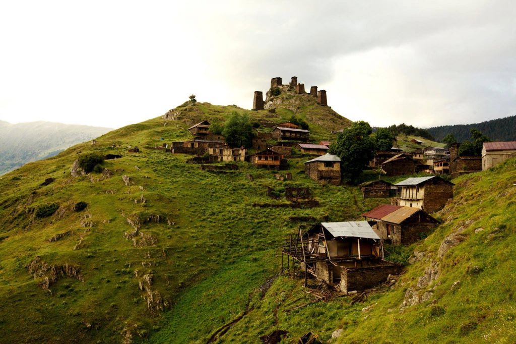 Tour in Tusheti –– August  day