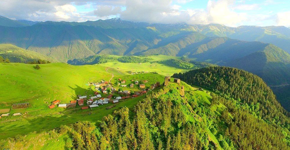 Tour in Tusheti –– August  day